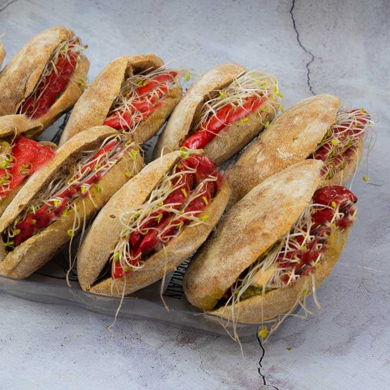 כריך פרנה טבעוני